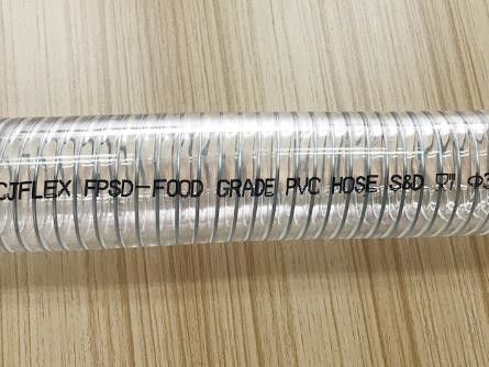 100m/Roll 4.5mm Thick Pvc Fiber Reinforced Hose 1/4" Pvc Braided Hose Pipe
