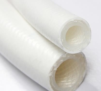 50m/Roll Double Polyester Fiber Braid Reinforced Silicone Hose 3/16 Id Silicone Tubing