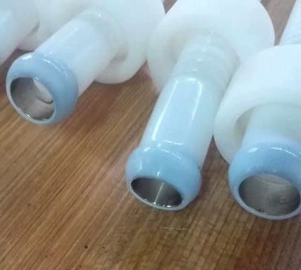 Anticorrosion 1.5mm thick 16~32mm  Lined Hose For PCB Etching Machine