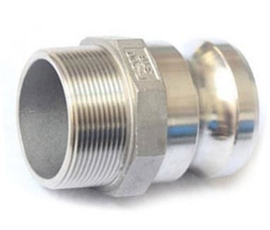 A-A-59326  Ss Camlock Coupling Type A 6 Inch Hose Fittings NPT Thread