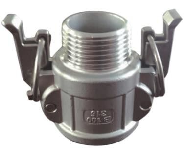 SS316 1 Inch Camlock Fittings / Stainless Steel Camlock Coupling Type B C D DC