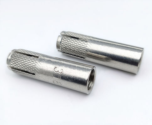 Stainless steel SS304 SS316 A2-70 A4-80 Drop In Anchor Bolts Expansion Bolts