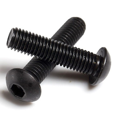 Wholesale Class4.8 8.8 Galvanized Black Din 7380 Button Head Hex Socket Screw