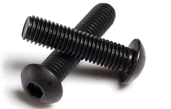 Wholesale Class4.8 8.8 Galvanized Black Din 7380 Button Head Hex Socket Screw