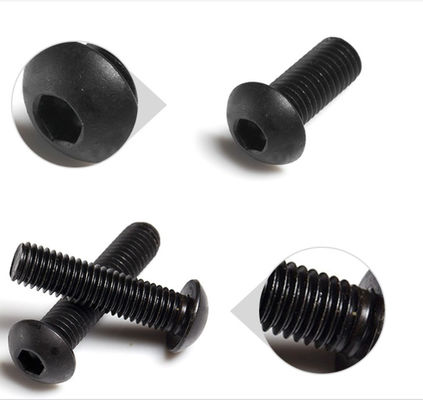 Wholesale Class4.8 8.8 Galvanized Black Din 7380 Button Head Hex Socket Screw