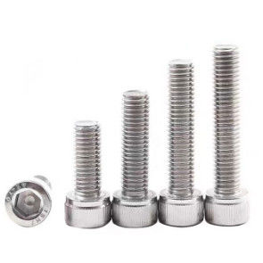 Stainless steel A2-70 A4-80 / SS304 SS316 Bright  Allen Bolt Din 912 Hex Socket Screw