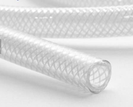 100m/Roll 4.5mm Thick Pvc Fiber Reinforced Hose 1/4" Pvc Braided Hose Pipe