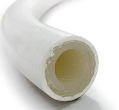 50m/Roll Double Polyester Fiber Braid Reinforced Silicone Hose 3/16 Id Silicone Tubing