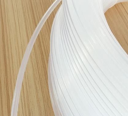 Smooth Virgin 100m/Roll FEP Lined Hose 0.75mm thickness Corrosion Resistant Hose